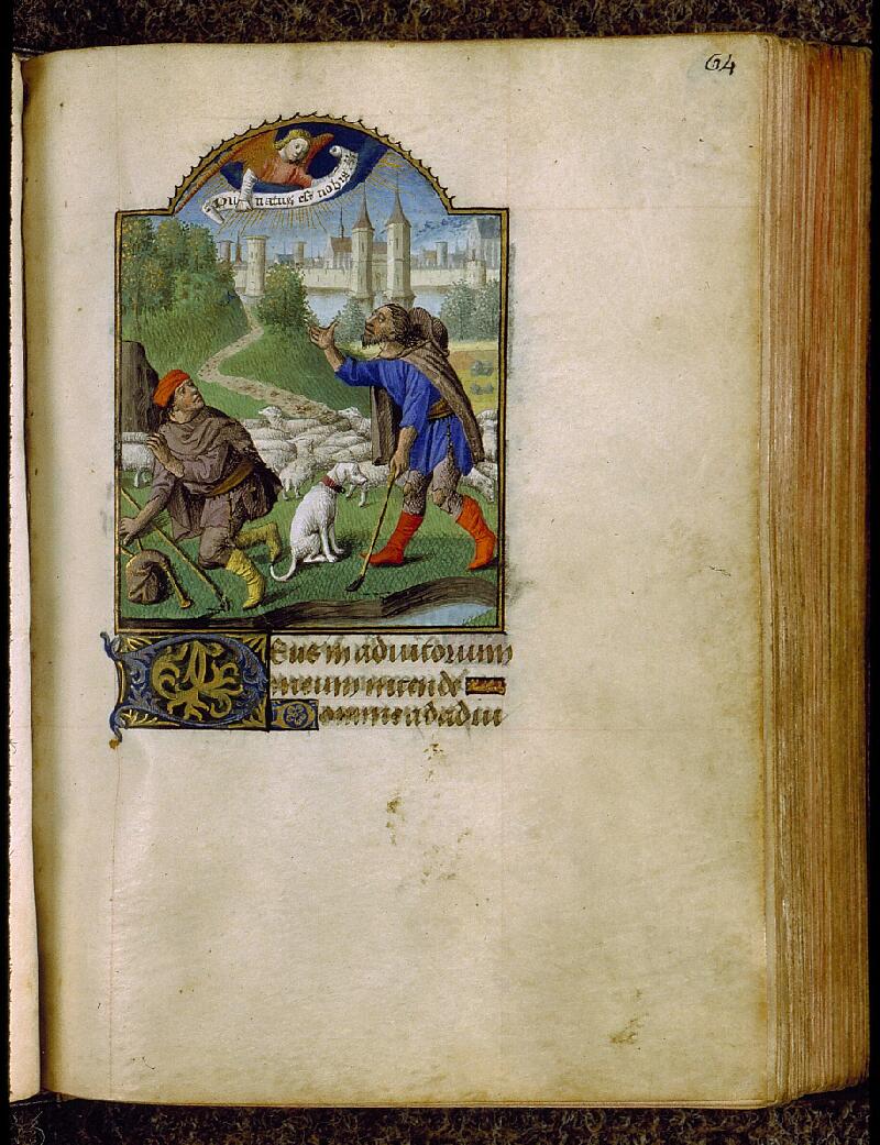 Chambéry, Bibl. mun., ms. 0001, f. 064 - vue 1