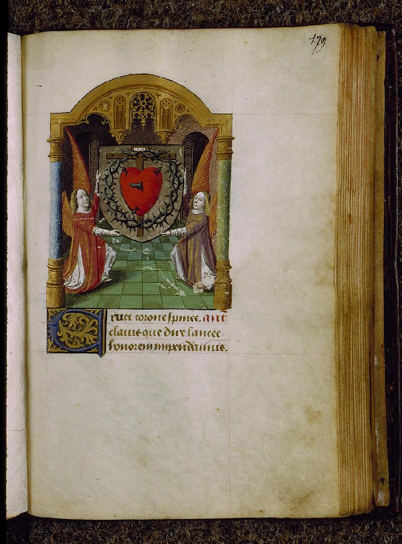 Chambéry, Bibl. mun., ms. 0001, f. 179 - vue 1