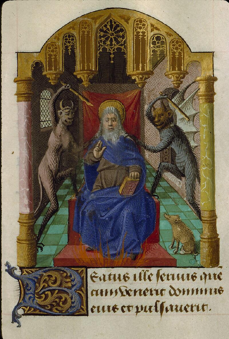 Chambéry, Bibl. mun., ms. 0001, f. 185 - vue 2