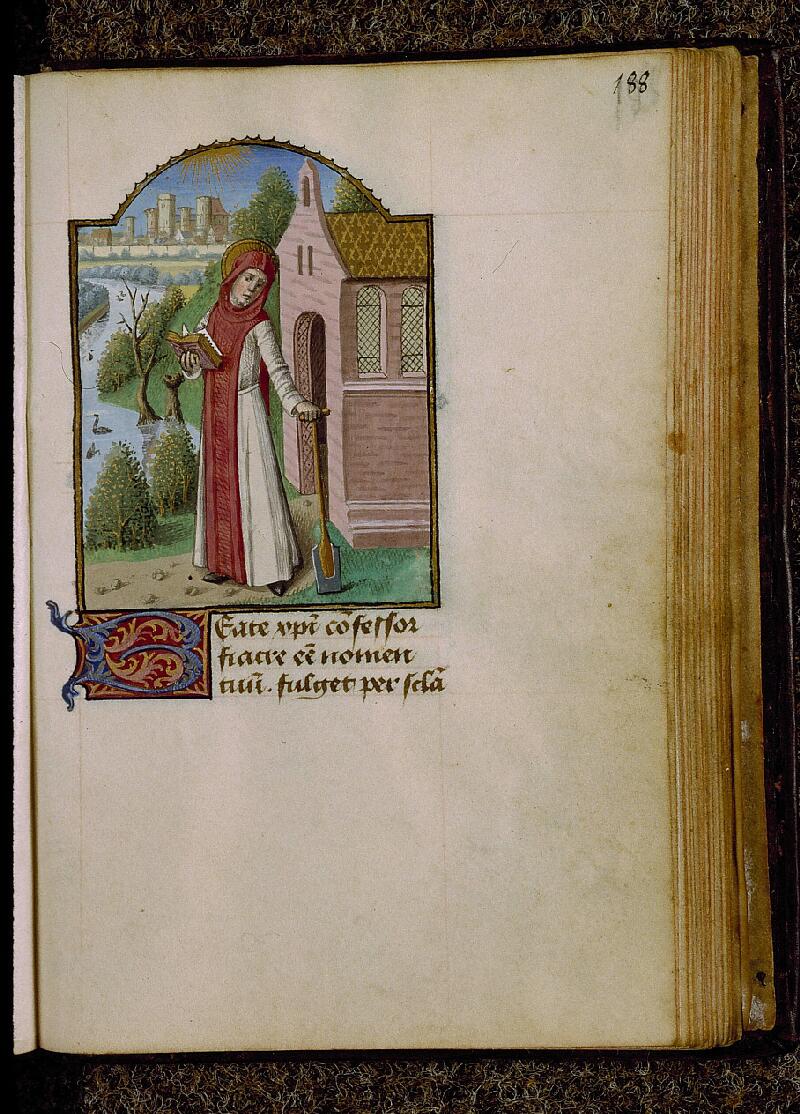 Chambéry, Bibl. mun., ms. 0001, f. 188 - vue 1