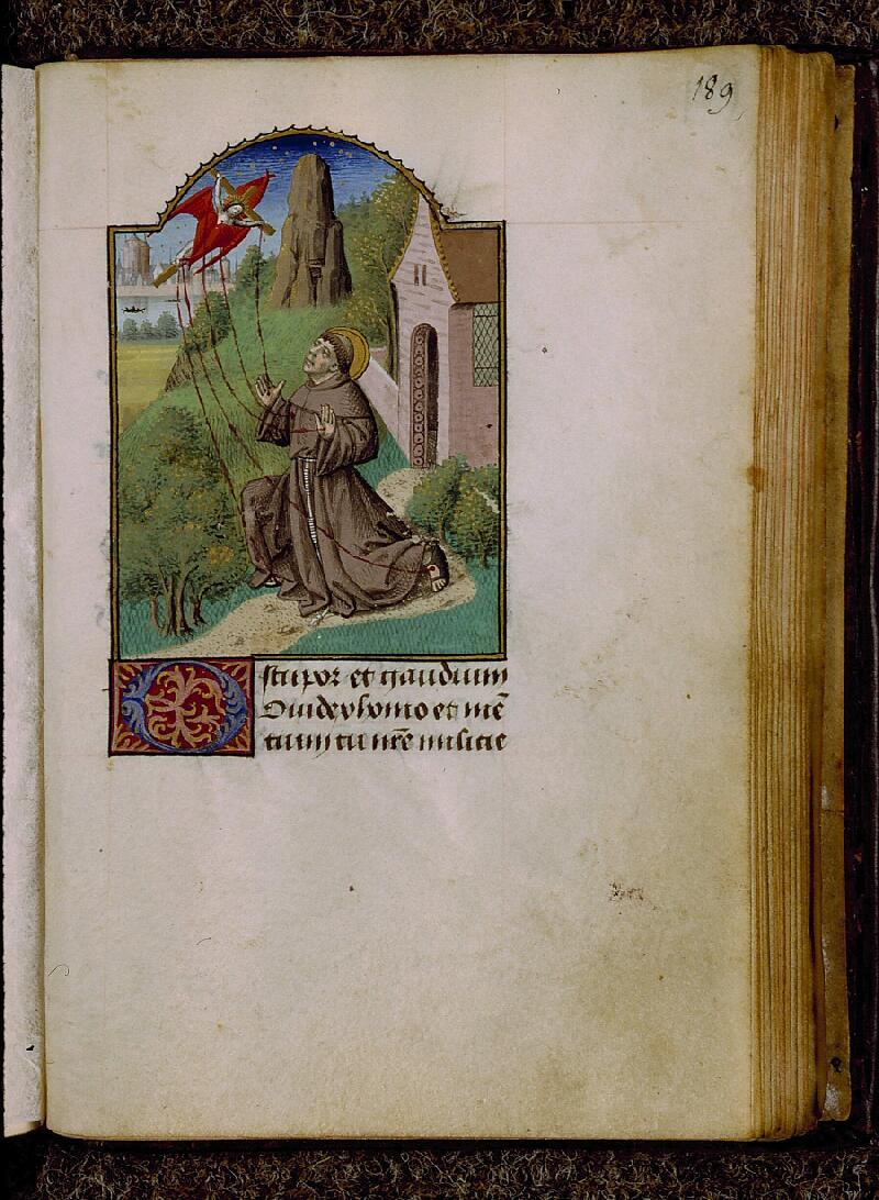 Chambéry, Bibl. mun., ms. 0001, f. 189 - vue 1