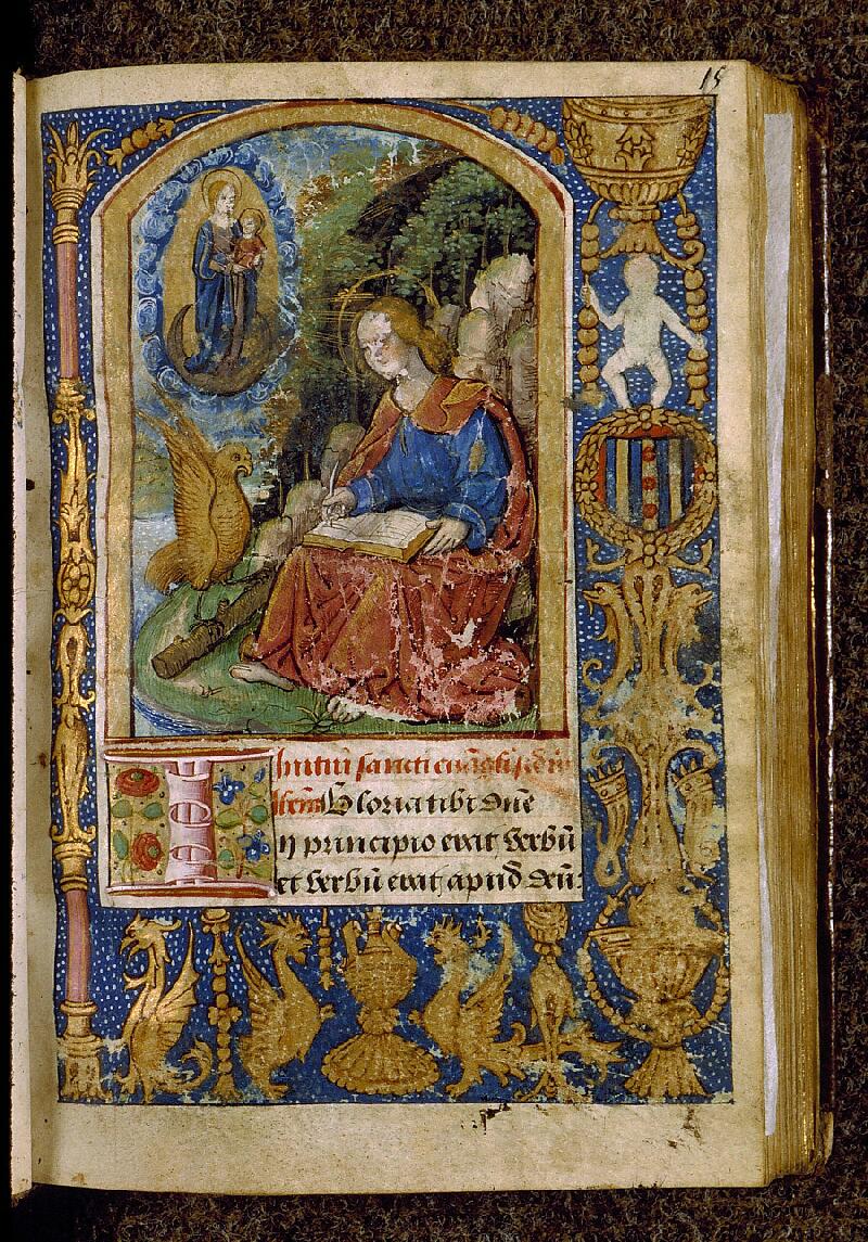 Chambéry, Bibl. mun., ms. 0003, f. 015 - vue 1