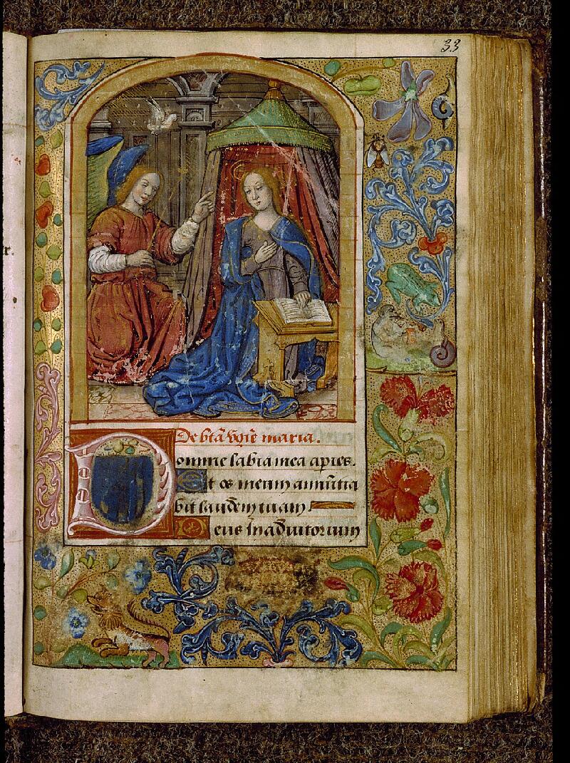 Chambéry, Bibl. mun., ms. 0003, f. 033 - vue 1