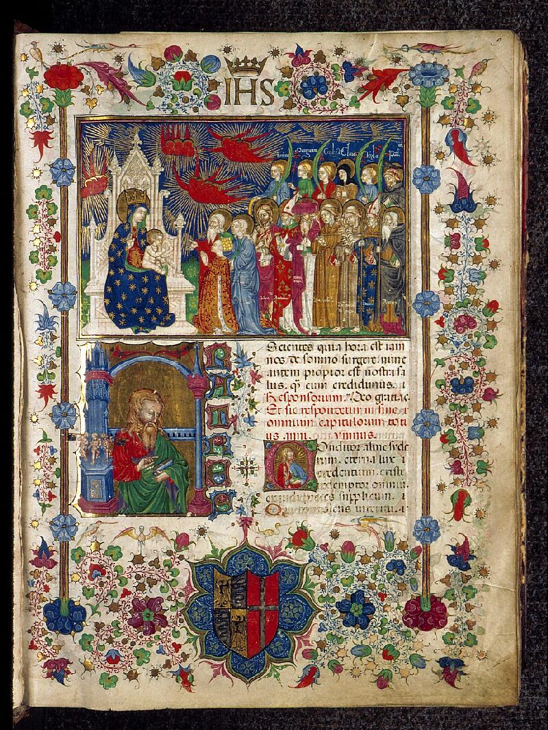 Chambéry, Bibl. mun., ms. 0004, f. 009 - vue 1