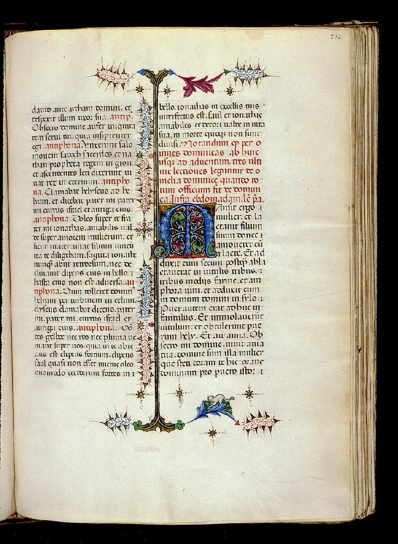 Chambéry, Bibl. mun., ms. 0004, f. 256 - vue 1