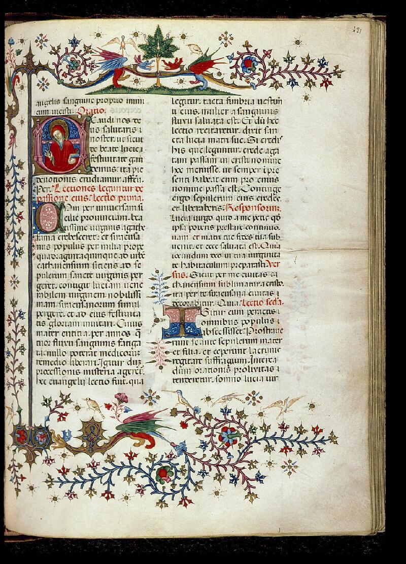 Chambéry, Bibl. mun., ms. 0004, f. 421 - vue 1
