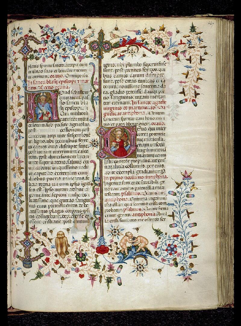 Chambéry, Bibl. mun., ms. 0004, f. 447 - vue 1