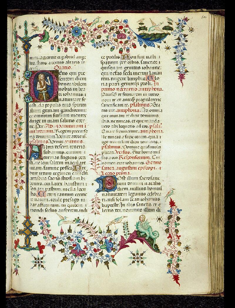 Chambéry, Bibl. mun., ms. 0004, f. 506 - vue 1