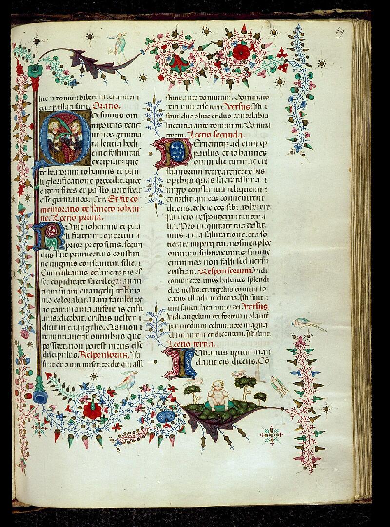 Chambéry, Bibl. mun., ms. 0004, f. 519 - vue 1