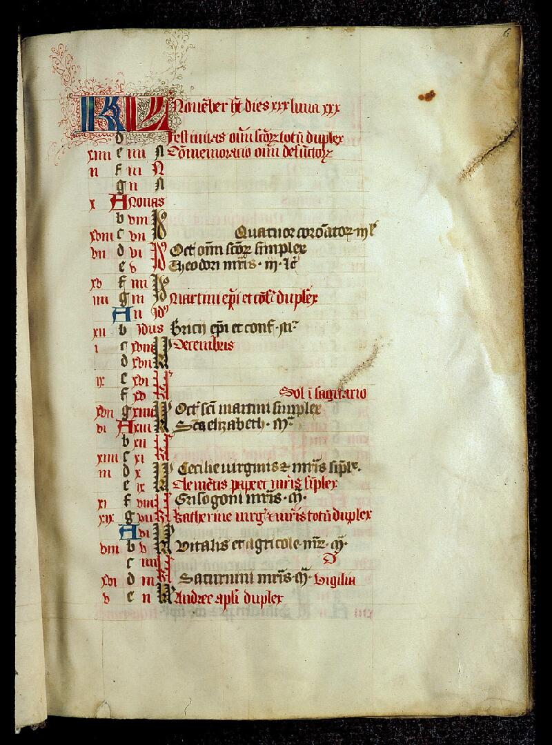 Chambéry, Bibl. mun., ms. 0009, f. 006 - vue 2