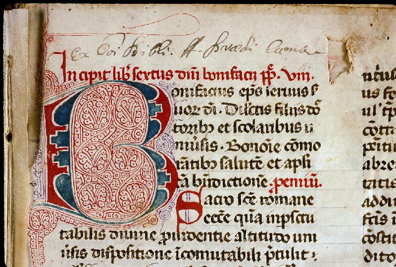 Chambéry, Bibl. mun., ms. 0018, f. 001 - vue 3