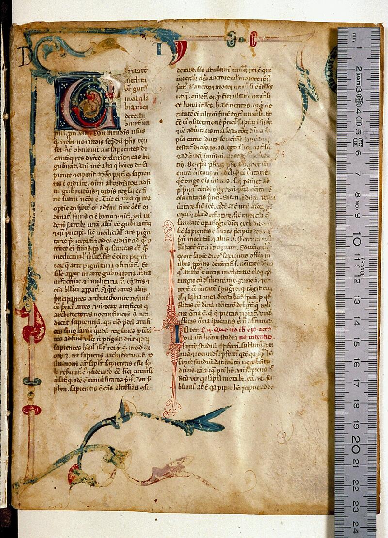 Chambéry, Bibl. mun., ms. 0021, f. 001 - vue 1