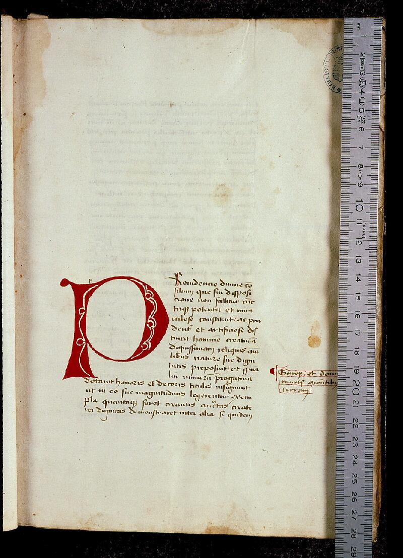 Chambéry, Bibl. mun., ms. 0022, f. 004 - vue 1