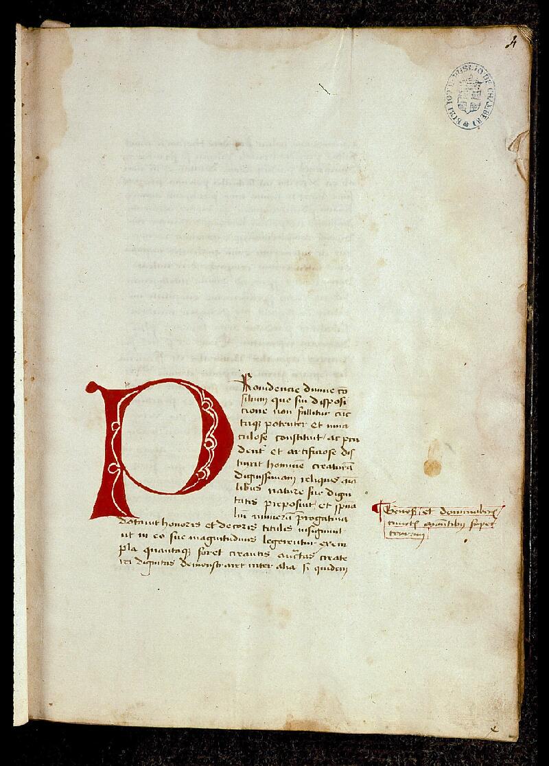 Chambéry, Bibl. mun., ms. 0022, f. 004 - vue 2