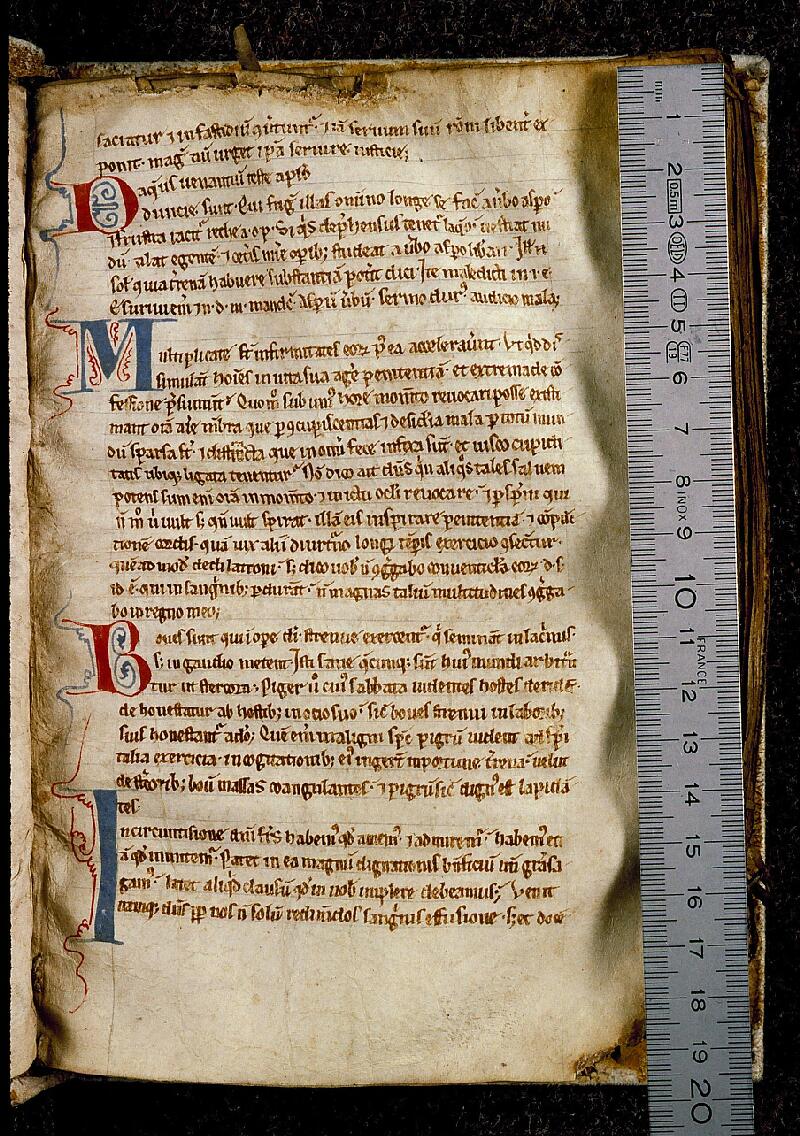 Chambéry, Bibl. mun., ms. 0024, f. 009 - vue 1
