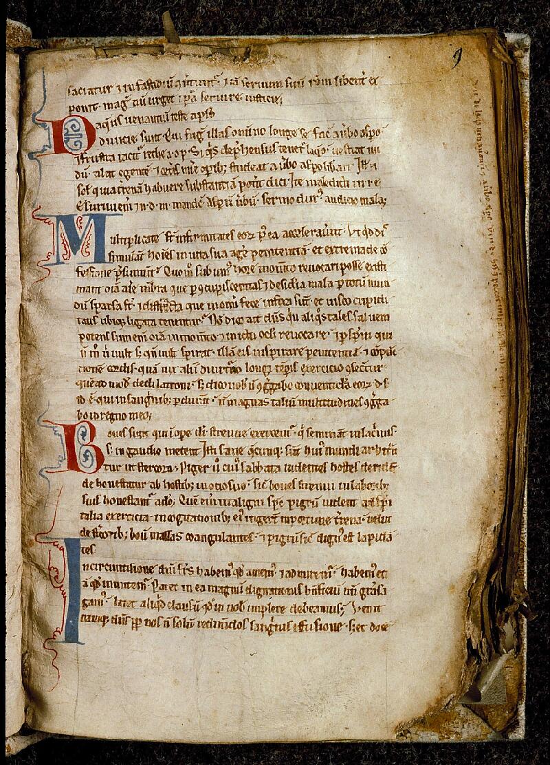 Chambéry, Bibl. mun., ms. 0024, f. 009 - vue 2