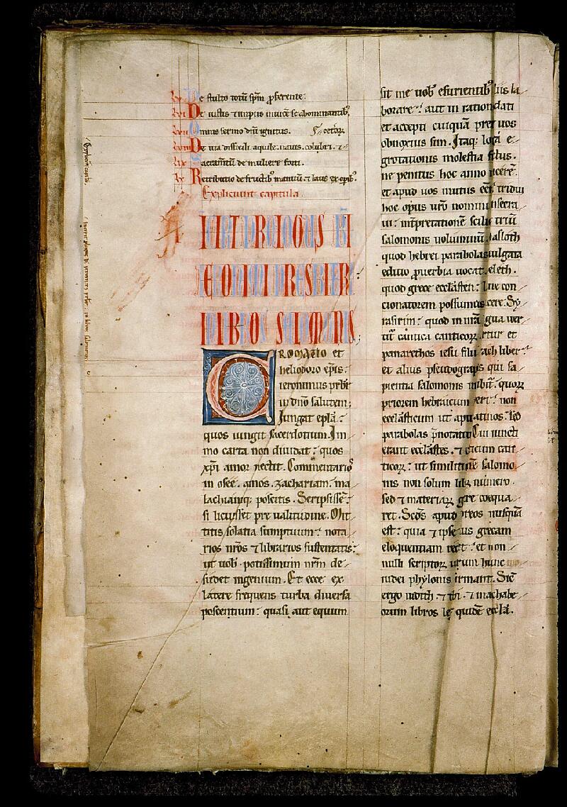 Chambéry, Bibl. mun., ms. 0035, f. 003v - vue 2