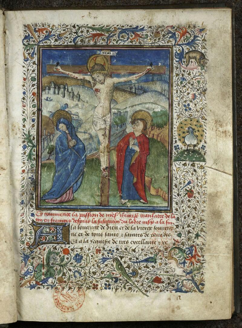 Chantilly, Bibl. du château, ms. 0036 (0860), f. 001 - vue 2