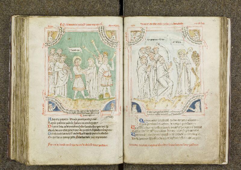 CHANTILLY, Bibliothèque du château, 0738 (1401), f. 123v - 124