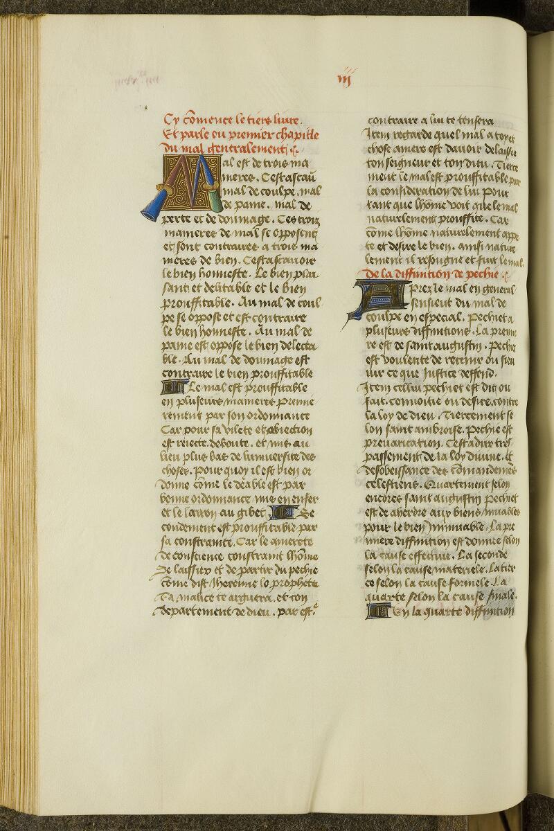Chantilly, Bibl. du château, ms. 0130 (0526), f. 103v - vue 1