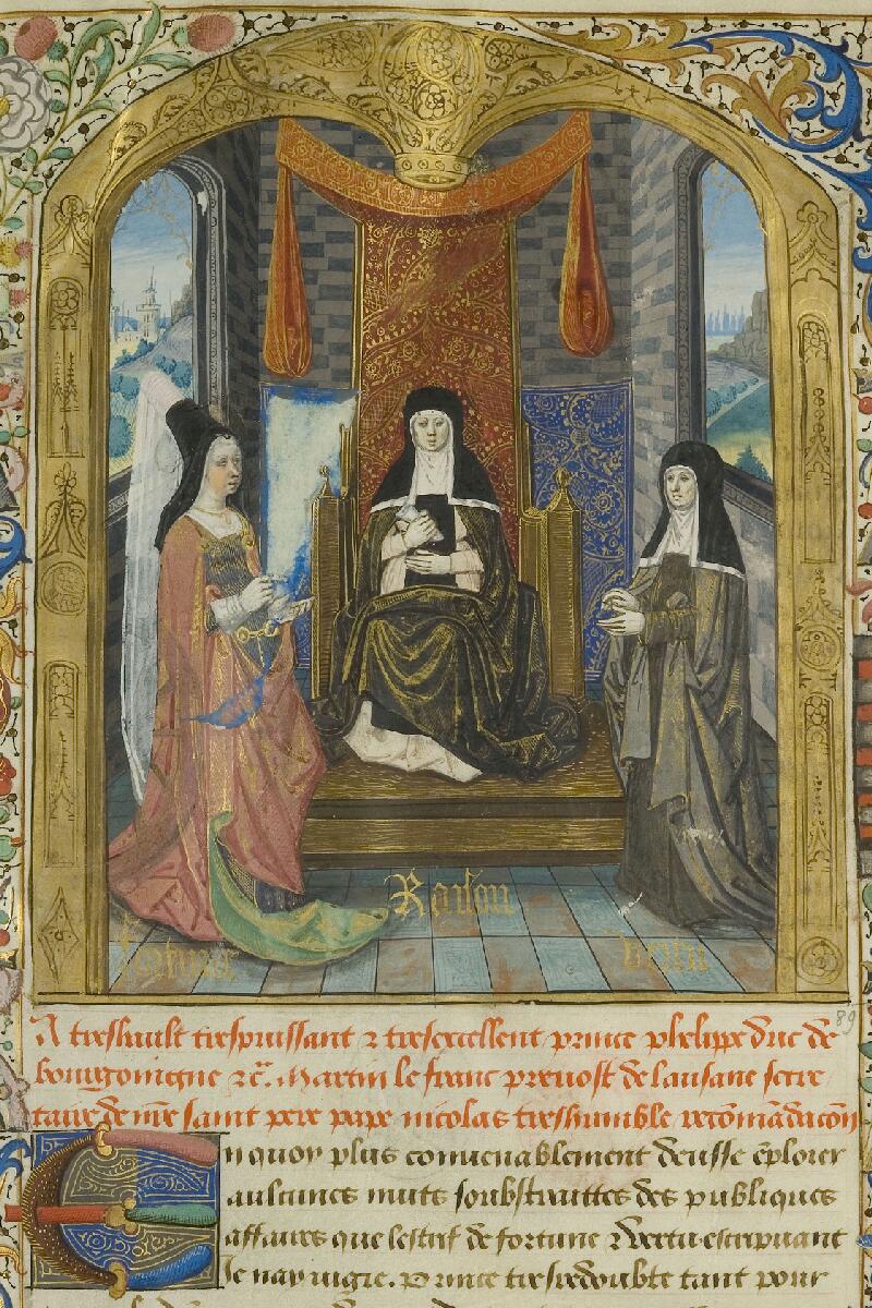 Chantilly, Bibl. du château, ms. 0295 (0566), f. 001 - vue 3
