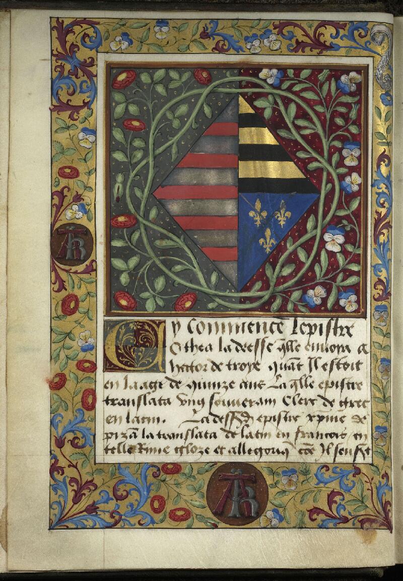 Chantilly, Bibl. du château, ms. 0495 (0942), f. 002v - vue 1
