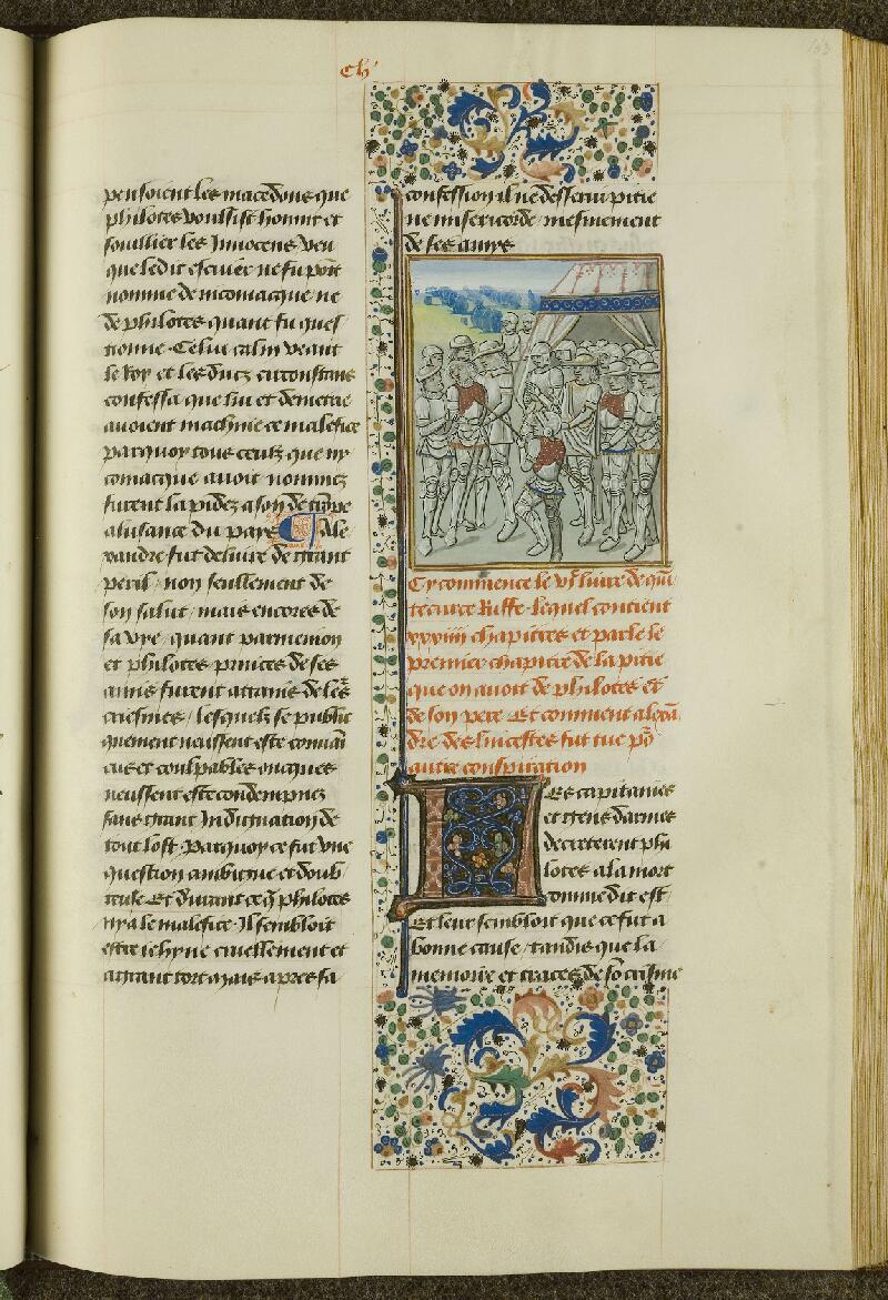 Chantilly, Bibl. du château, ms. 0755 (0467), f. 163 - vue 1