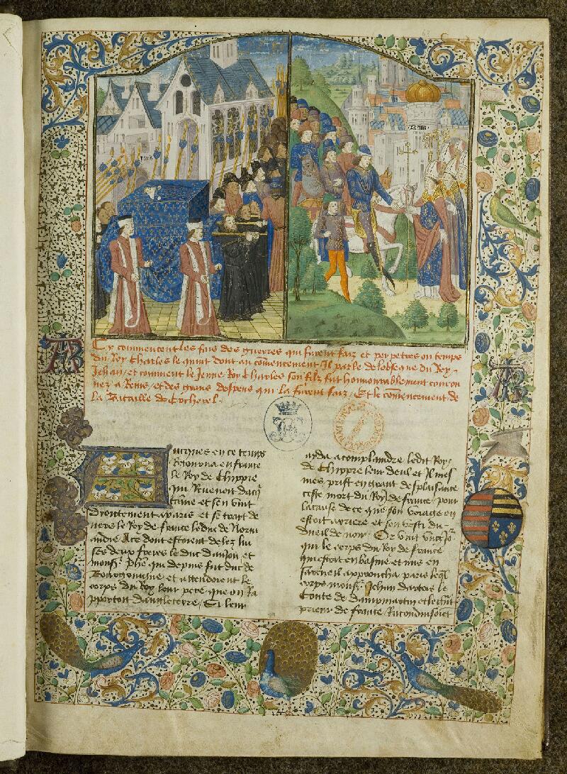 Chantilly, Bibl. du château, ms. 0874 (0478), f. 001 - vue 2