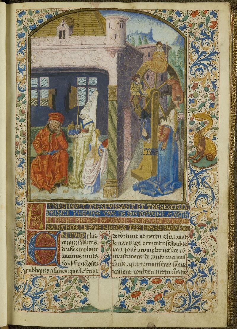 Chantilly, Bibl. du château, ms. 0296 (1512), f. 001 - vue 2