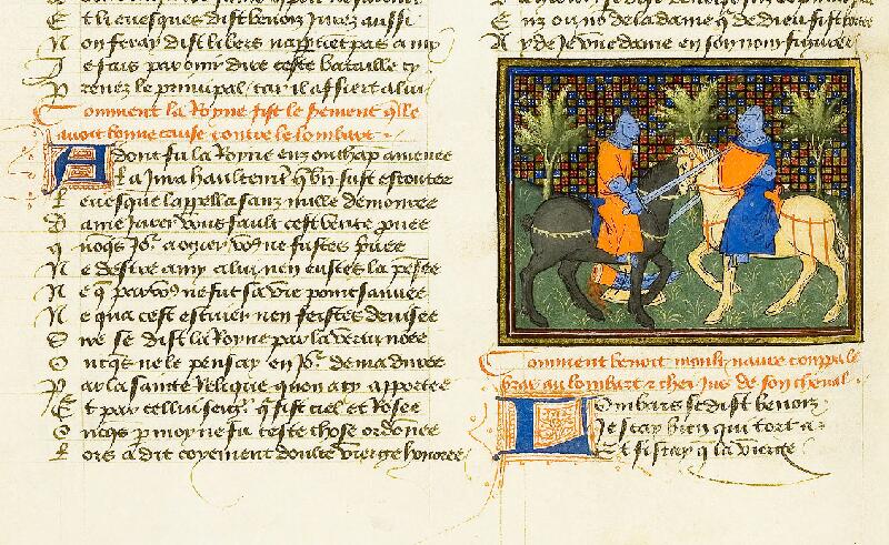 Chantilly, Bibl. du château, ms. 0490 (0465), f. 109v - vue 1