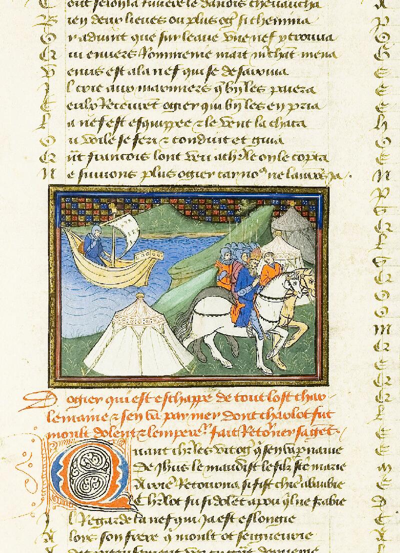 Chantilly, Bibl. du château, ms. 0490 (0465), f. 118v - vue 1