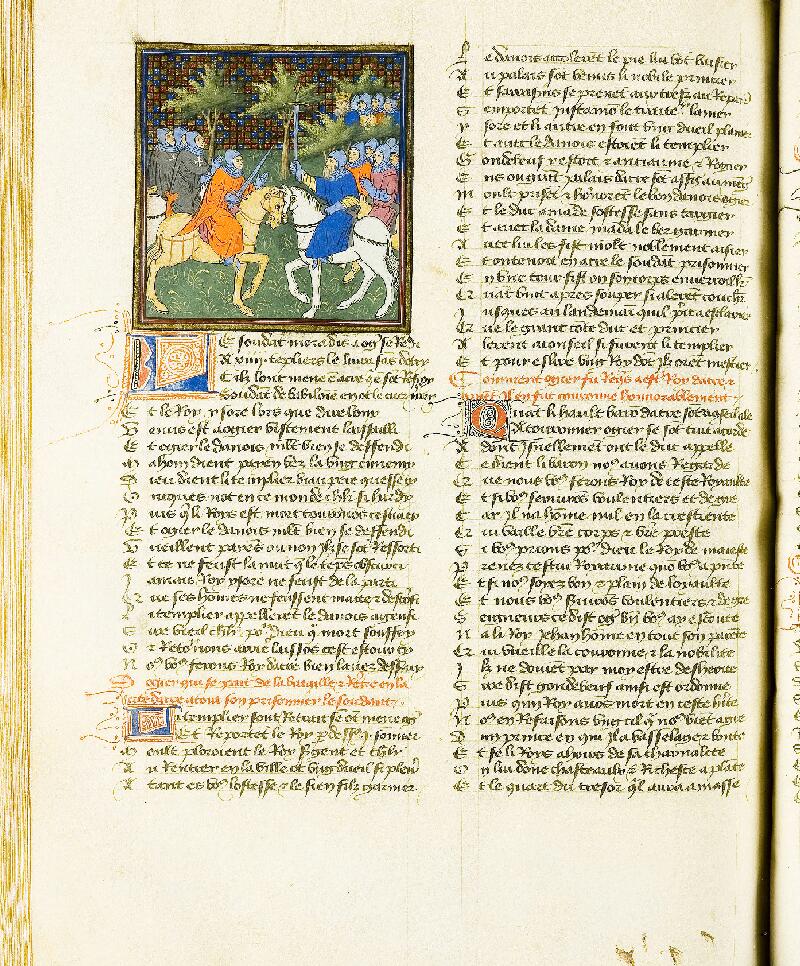 Chantilly, Bibl. du château, ms. 0490 (0465), f. 158v - vue 1