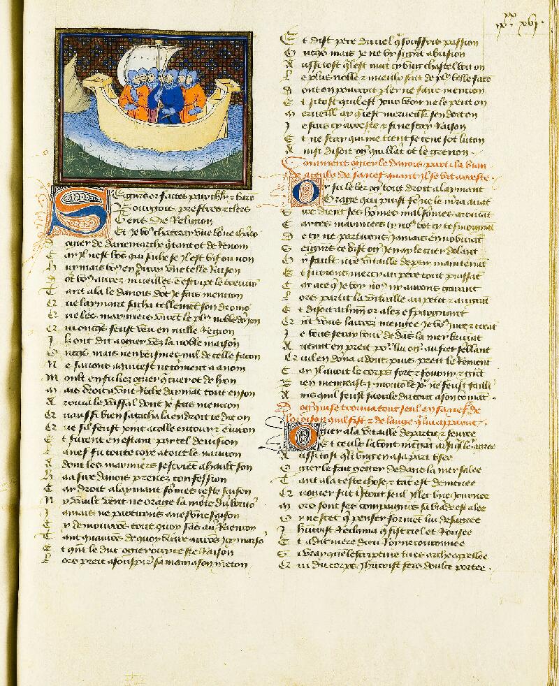 Chantilly, Bibl. du château, ms. 0490 (0465), f. 196 - vue 1