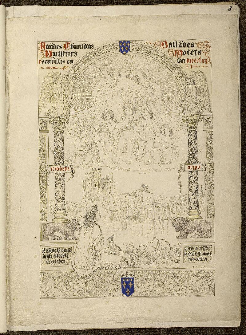 Chantilly, Bibl. du château, ms. 0564 (1047), f. 008 - vue 1