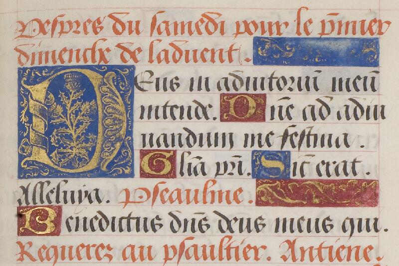 Chantilly, Bibl. du château, ms. 0055 (0805), f. 025 - vue 2