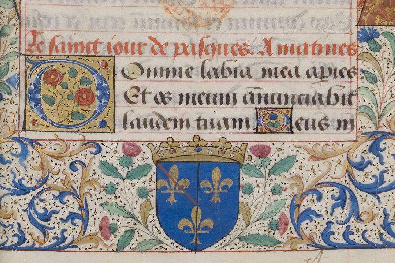 Chantilly, Bibl. du château, ms. 0057 (0807), f. 001 - vue 3