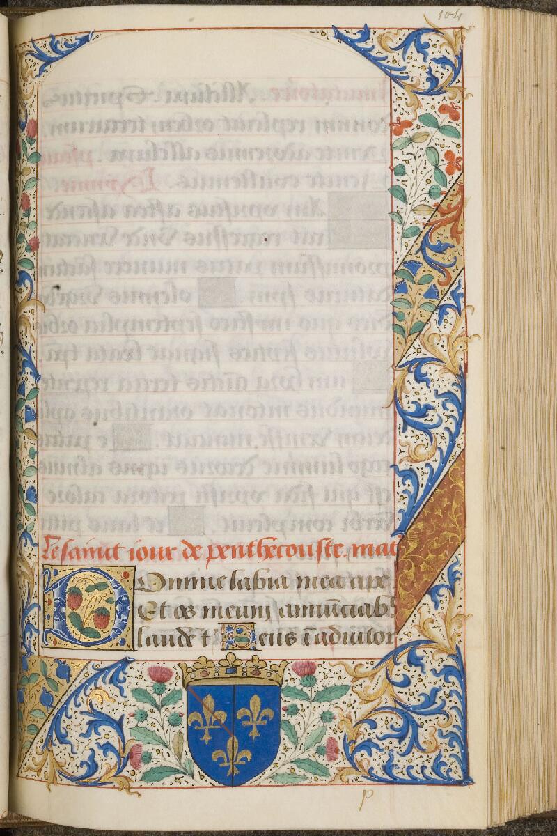 Chantilly, Bibl. du château, ms. 0057 (0807), f. 104 - vue 1