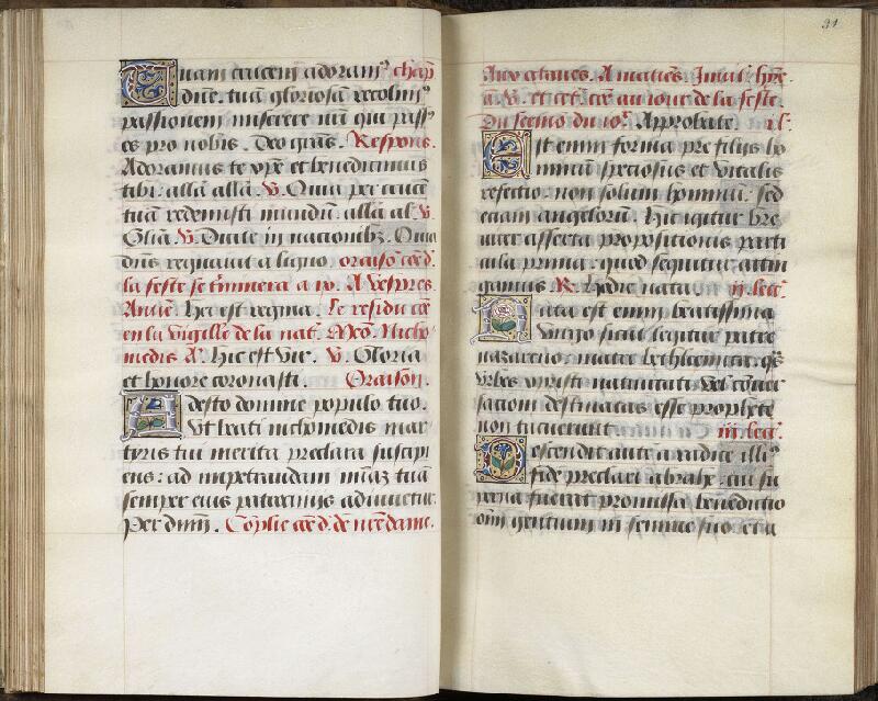 Chantilly, Bibl. du château, ms. 0060 (0810), f. 030v-031