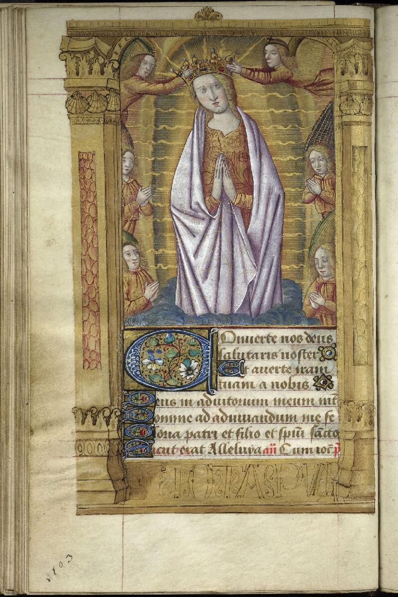 Chantilly, Bibl. du château, ms. 0075 (1140), p. 103 - vue 1