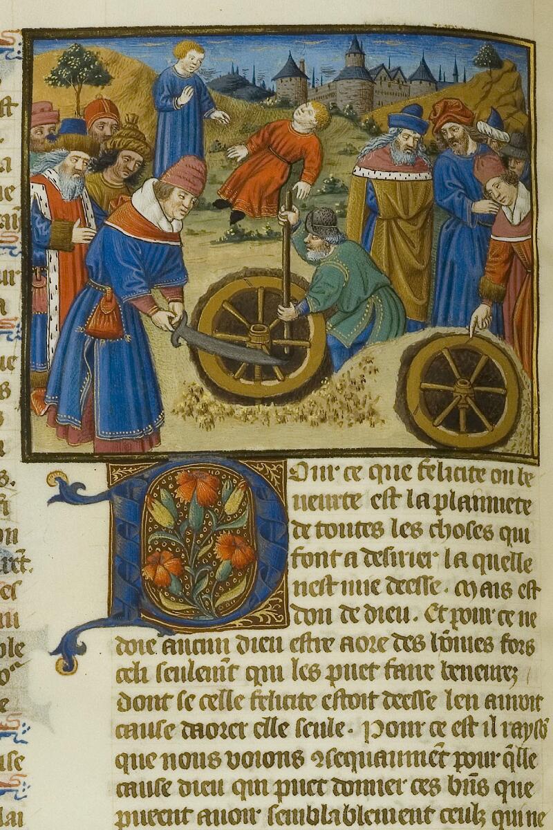 Chantilly, Bibl. du château, ms. 0122 (0322), f. 143v - vue 1