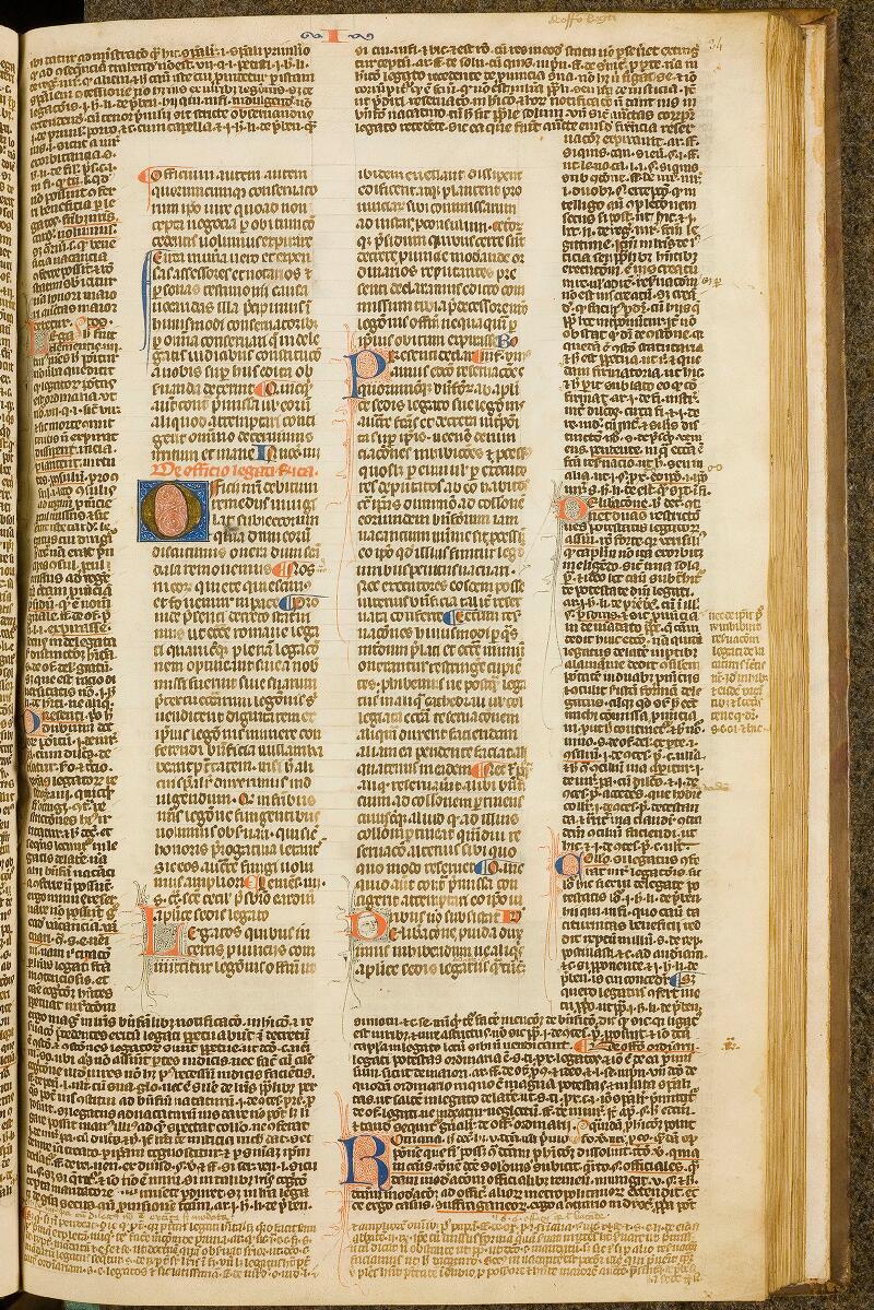 Chantilly, Bibl. du château, ms. 0218 (0351), f. 034 - vue 1
