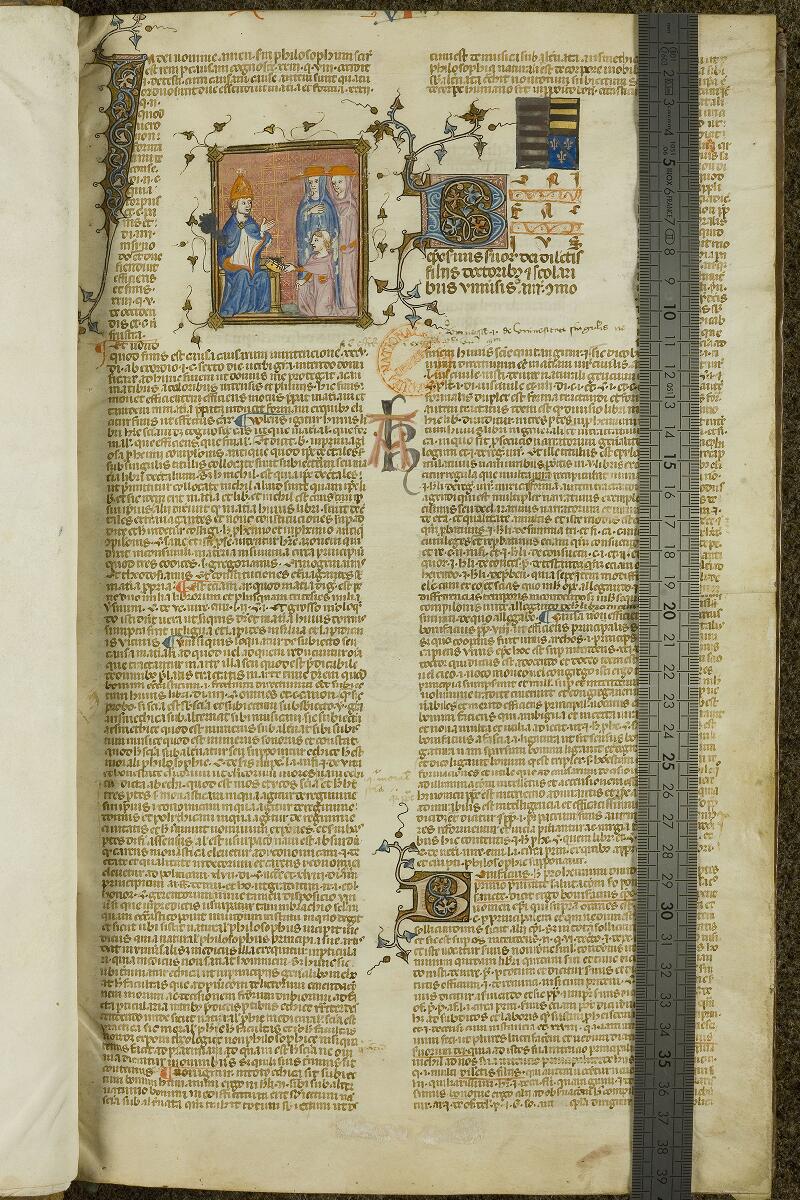 Chantilly, Bibl. du château, ms. 0219 (0408), f. 001 - vue 1