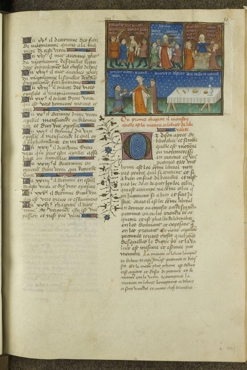 Chantilly, Bibl. du château, ms. 0278 (0575), f. 052 - vue 1