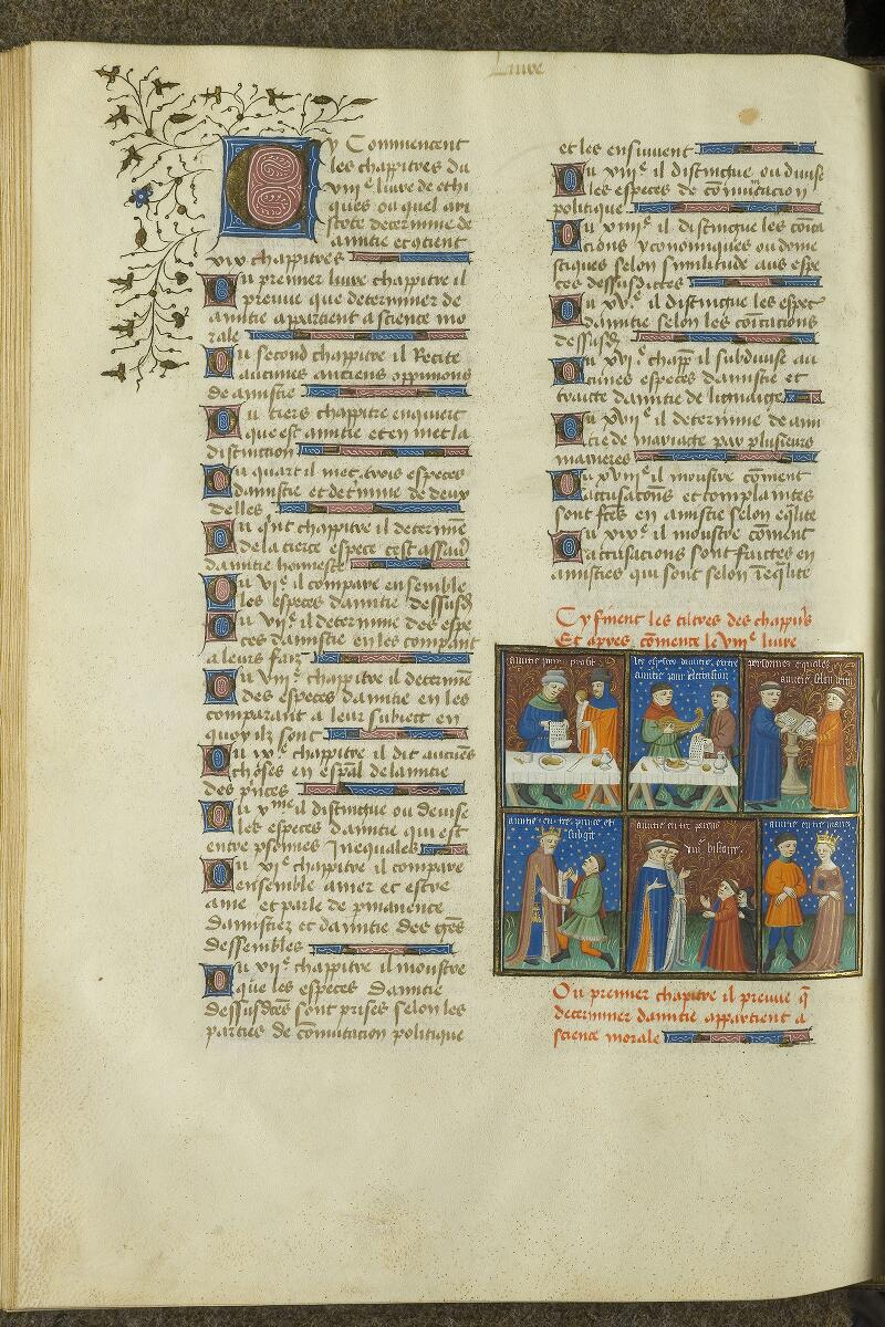Chantilly, Bibl. du château, ms. 0278 (0575), f. 125v - vue 1