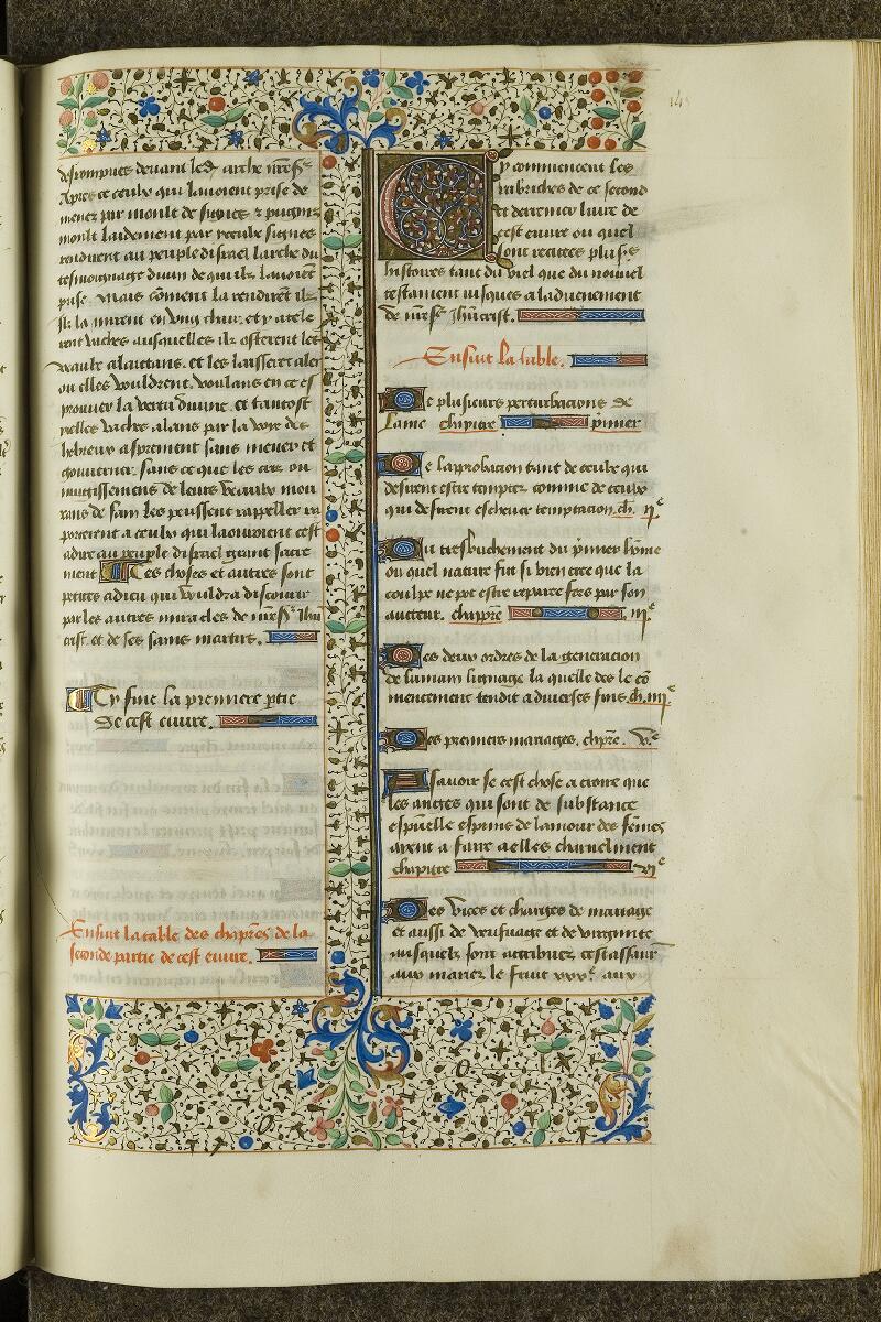Chantilly, Bibl. du château, ms. 0282 (0491), f. 145 - vue 1