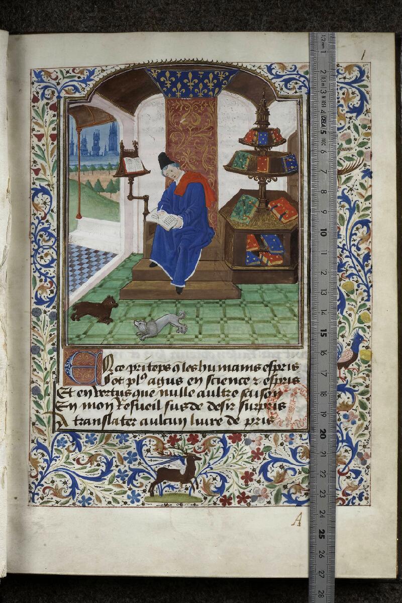 Chantilly, Bibl. du château, ms. 0291 (0660), f. 001 - vue 1