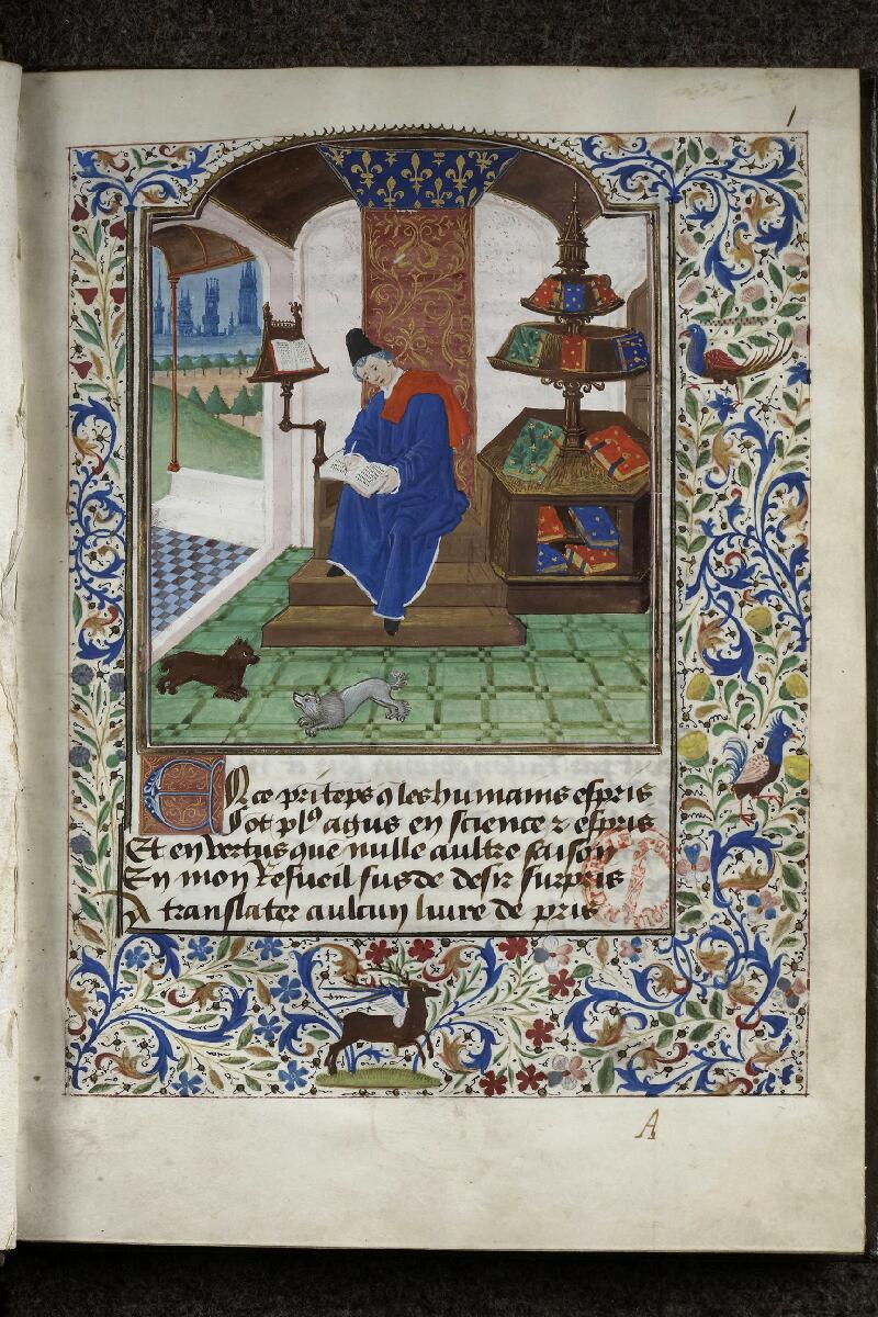 Chantilly, Bibl. du château, ms. 0291 (0660), f. 001 - vue 2