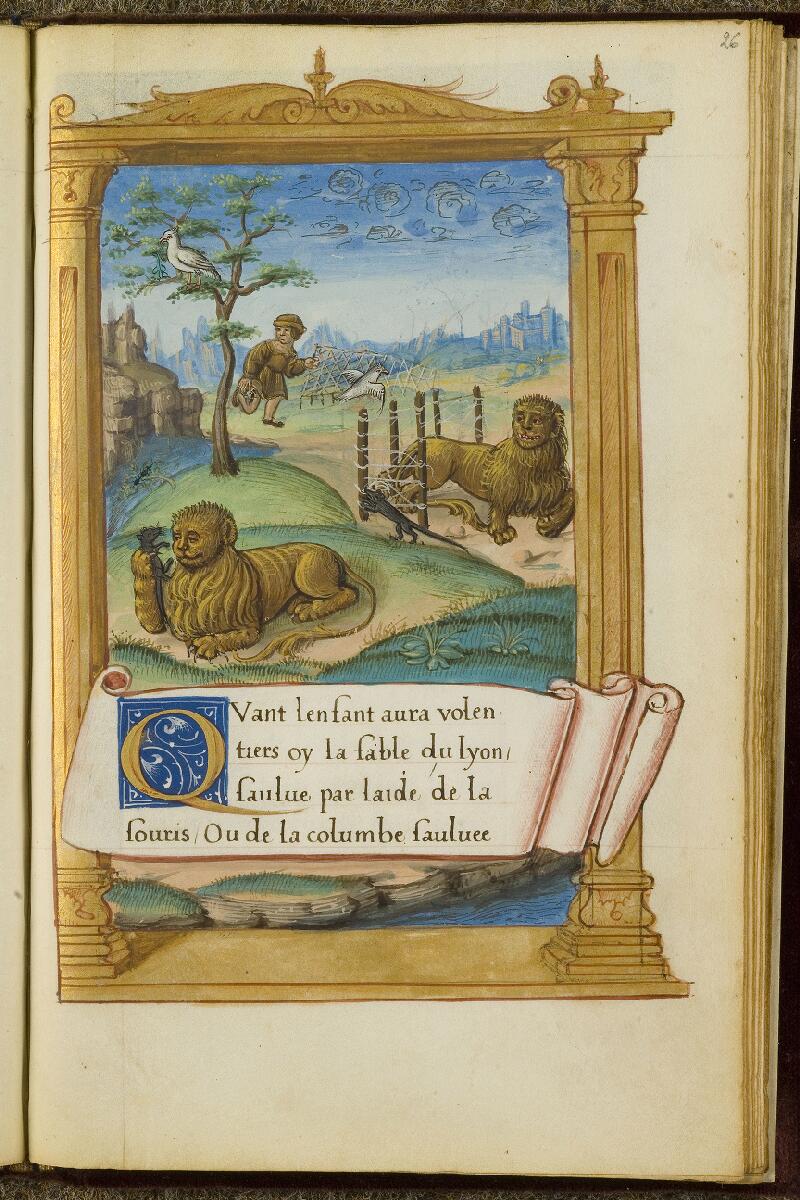 Chantilly, Bibl. du château, ms. 0316 (1122), f. 026 - vue 1