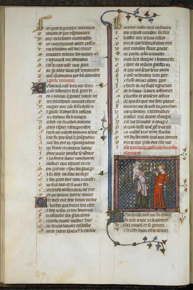 Chantilly, Bibl. du château, ms. 0482 (0665), f. 020v - vue 1
