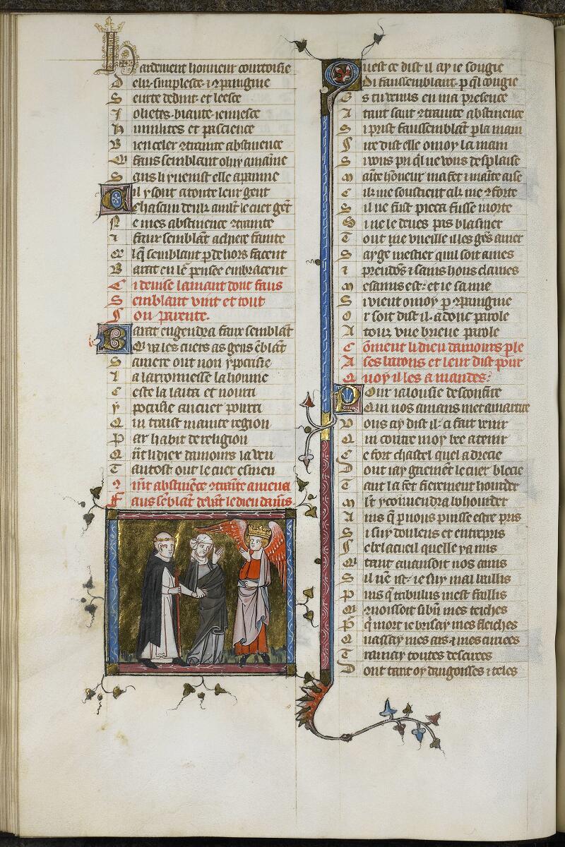 Chantilly, Bibl. du château, ms. 0482 (0665), f. 071v - vue 1